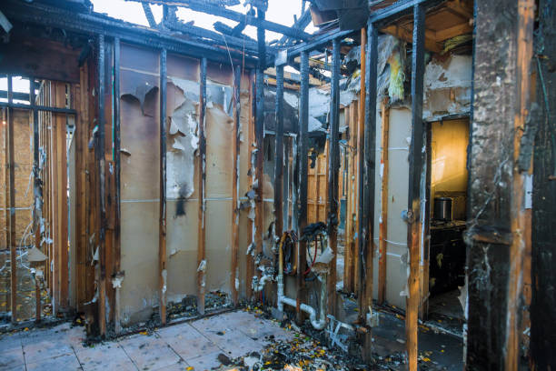 Professional Fire Damage Repair technician working in Upper Fruitland, NM